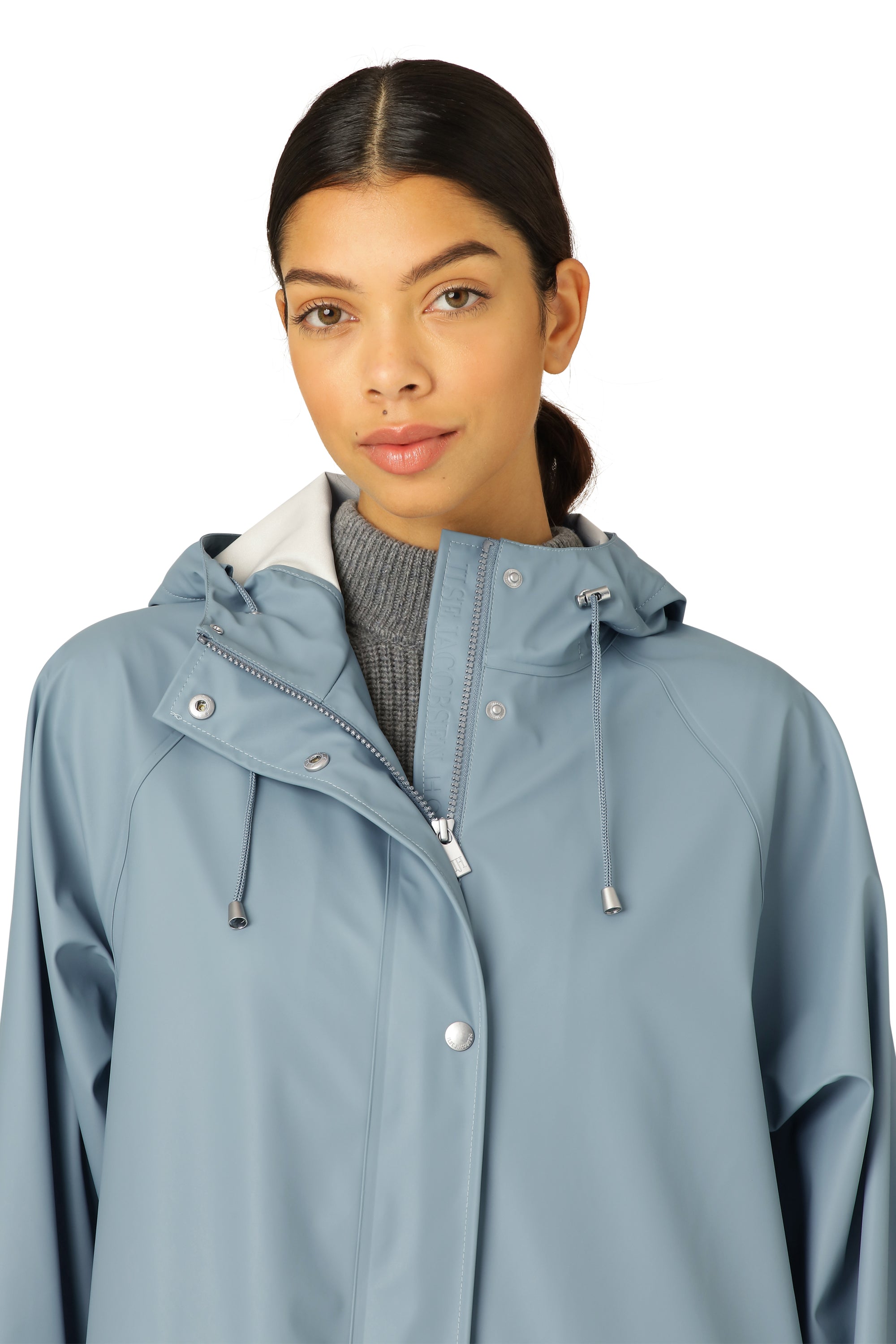 Ilse Jacobsen Hornbæk Rain Raincoat Raincoat 698 Blue Cloud